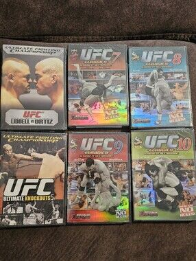 UFC DVD Collection Of 6